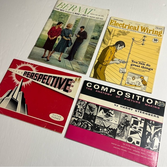 Vintage MCM Magazine/Handbook Lot (4) Victor Perard Sears Bernat Sternberg Rare - Picture 2 of 9